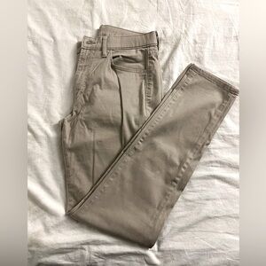 Uniqlo Men's S Waist 27-30in Drawstring Khaki Pants